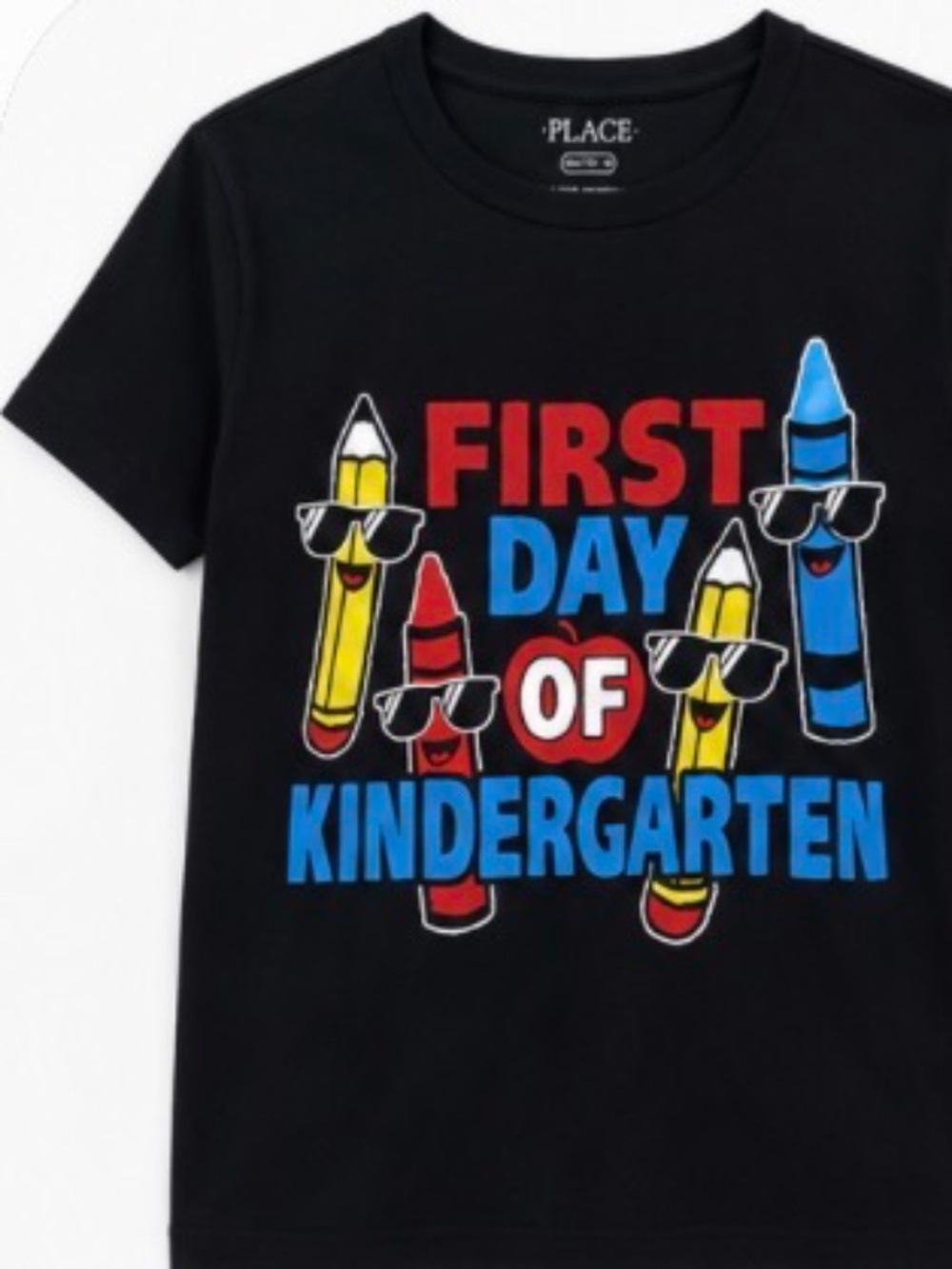 The Children's Place "First Day of Kindergarten" Graphic T-Shirt – Boys XXL (16) - Picture 4 of 6